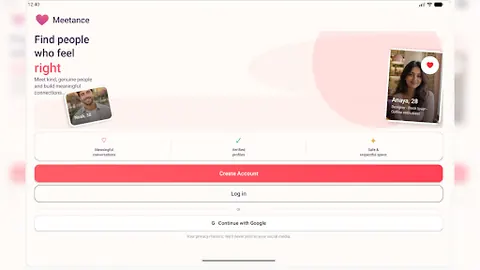 Welcome to Meetance in the Meetance Android app