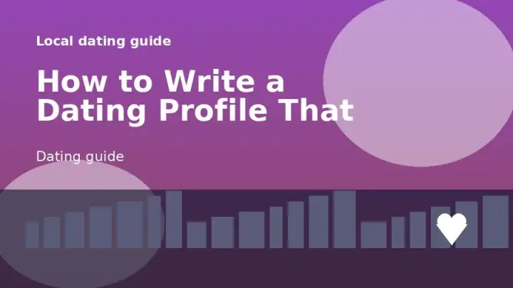A dating guide illustration for How to Write a Dating Profile That Feels Real