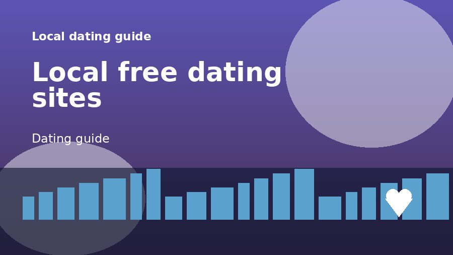A dating guide illustration for Local free dating sites
