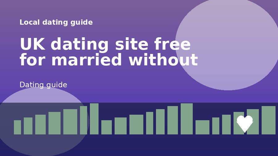 A dating guide illustration for UK dating site free for married without payment