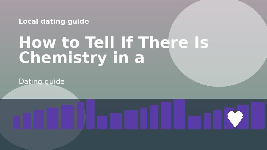 A dating guide illustration for How to Tell If There Is Chemistry in a Conversation