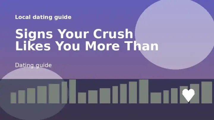 A dating guide illustration for 你的暗恋对象喜欢你超过他们所说的迹象