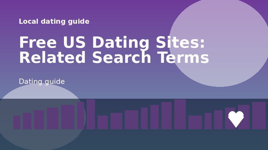 A dating guide illustration for Free US Dating Sites: Related Search Terms