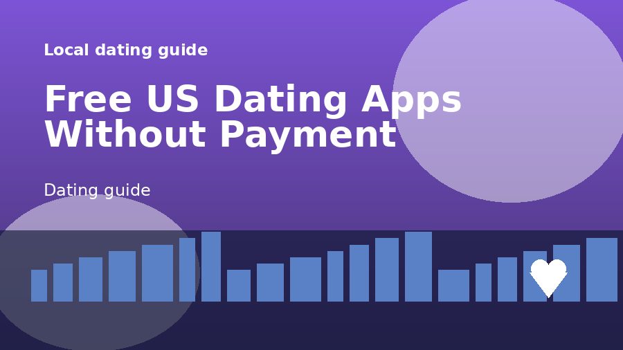 A dating guide illustration for Free US Dating Apps Without Payment