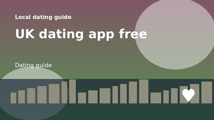 A dating guide illustration for UK dating app free