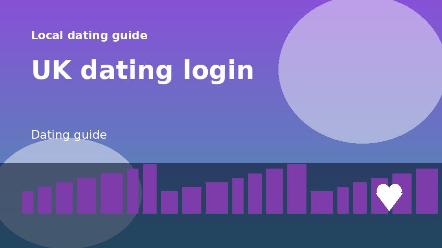 A dating guide illustration for UK dating login
