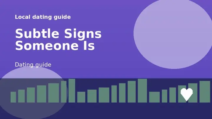 A dating guide illustration for Subtle Signs Someone Is Interested in You