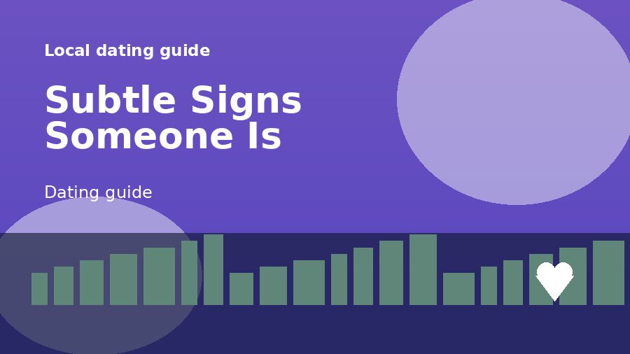 A dating guide illustration for 誰かがあなたに興味を持っている微妙なサイン