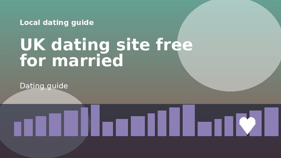 A dating guide illustration for UK dating site free for married