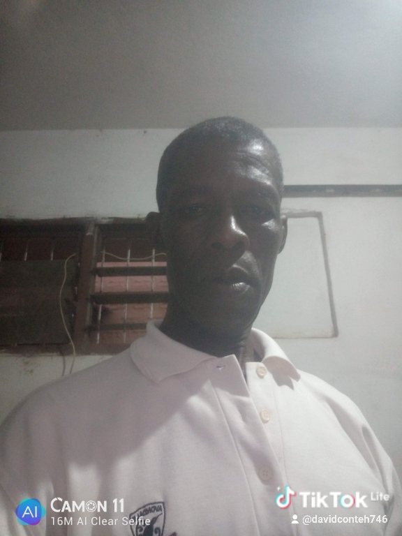 David Conteh from Sierra Leone